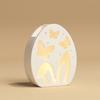 Easter Silicone Molds Egg Mold Bunny Mold Silicone Mold for Resin Candle Night Light Mold Plaster Molds for Casting,for Easter