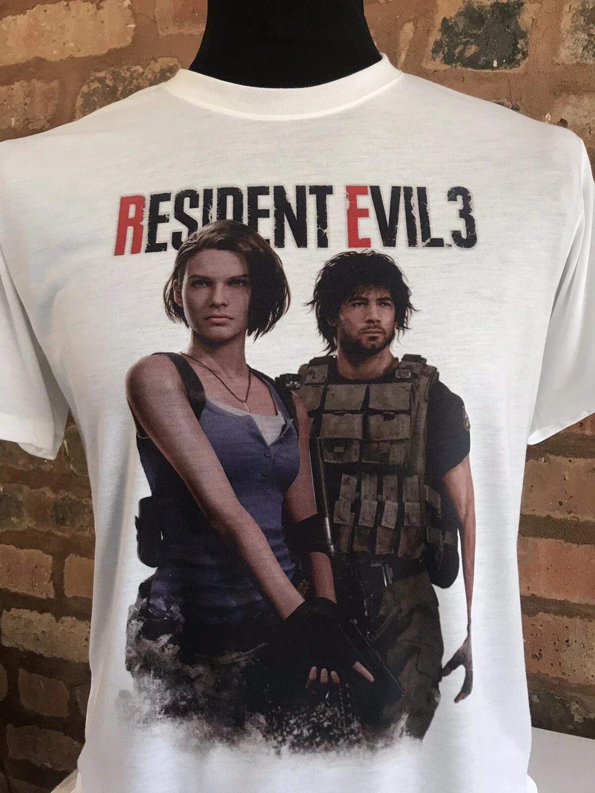 

Футболка Resident Evil 3 100% Хлопок Мужская Топ - Мужские и Женские размеры S-XXL - Nemesis Jill Carlos Remake XL