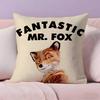Movie The Fantastic Mr Fox Pillow Case Pillowcase Ultra Soft Skin Friendly Fabric Cloud Like Comfort & Concealed Zipper