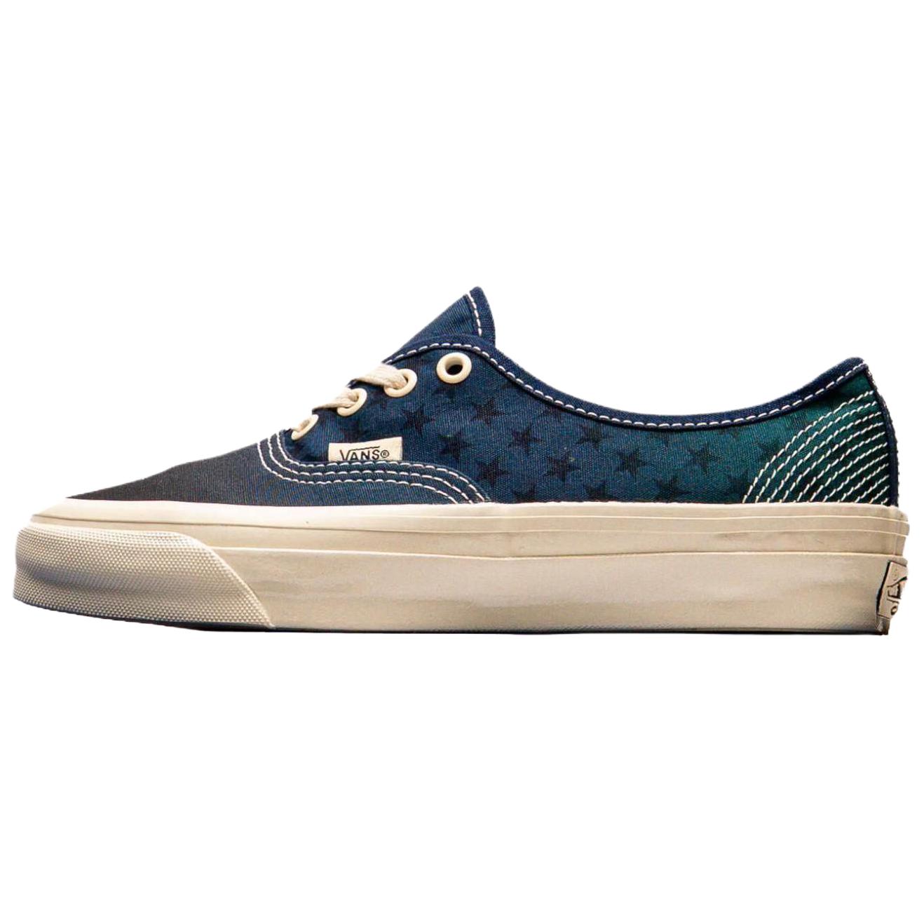 

Vans LX Authentic 44 Echoes Fashion Удобные Низкие Кеды для Скейтбординга Мужские кроссовки Синие VN000D5KLKZ1 42.5