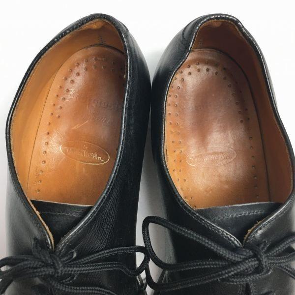 Vintage 60s70s Thom McAn Bootmaster Premium Model Business Shoes U-Tip Black Size 25.526.0 Men's(USED)