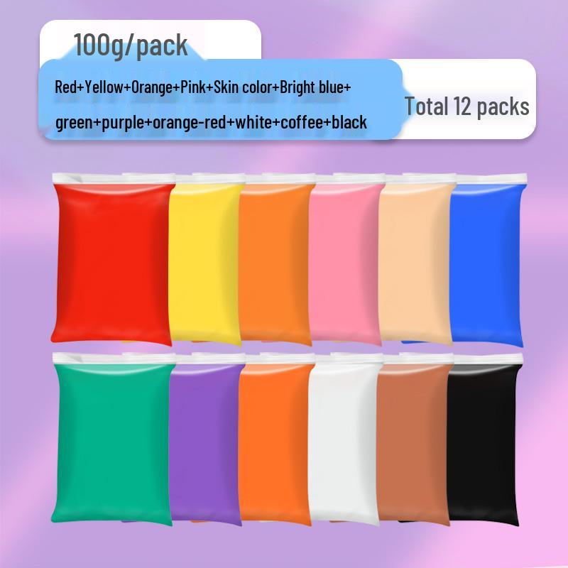 500g Weißer Kinder-Weltraumknete - Leicht, Großpackung für den Kindergarten