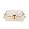 Fashion New Design Light Luxury High-end Embroidery Three-dimensional Butterfly Small Square Bag Women's Commuting Versatile Temperament Messenger Bag