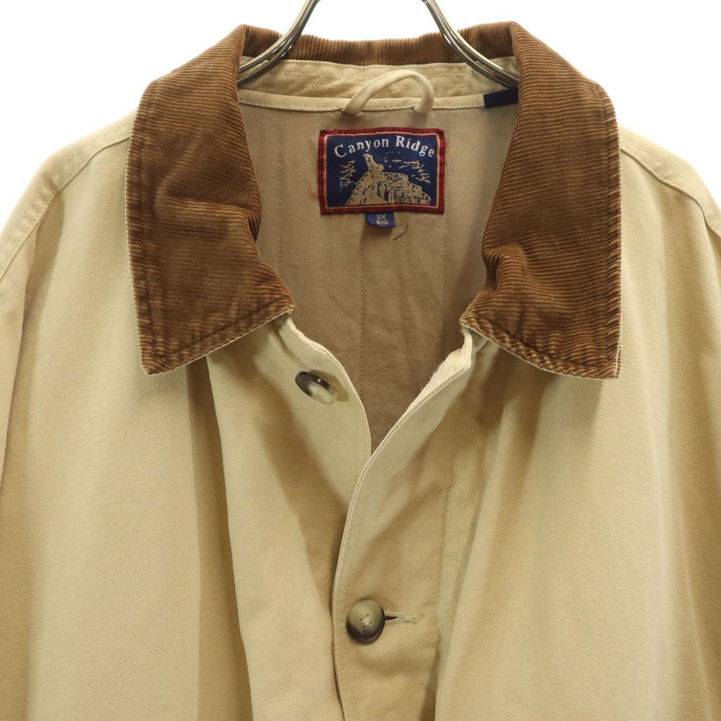 Canyon Ridge 90s Old Coverall 3X Beige Biggs Men's Used