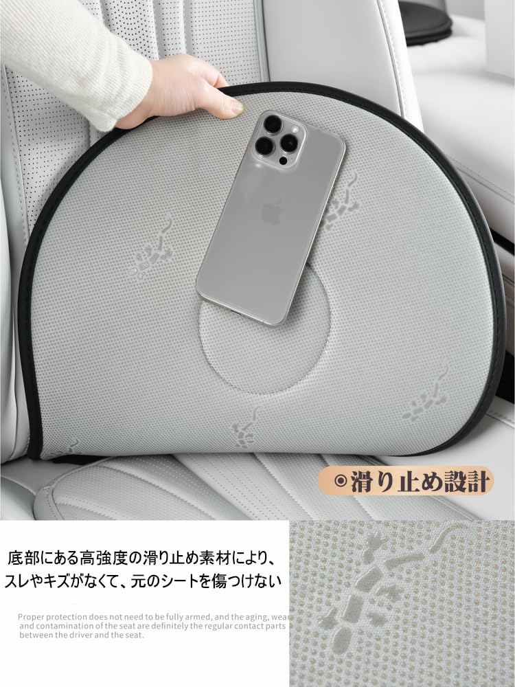 2025 New Rotating Seat Cushion for Car Car Seat Support Cushion for Elderly and Pregnant Easy Rotation for Bed and Bed Relieves Back Car Rotating Seat