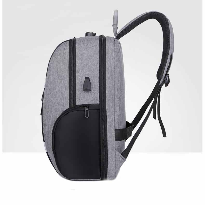Multifunkční batoh na notebook pro podnikání a notebook USB nabíjení Night Reflection Pánský batoh Casual Bag