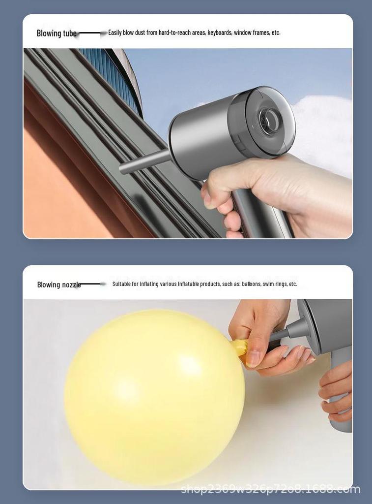 Wireless Portable Car and Home Vacuum Cleaner – Dual-Use Mini Handheld for Interiors