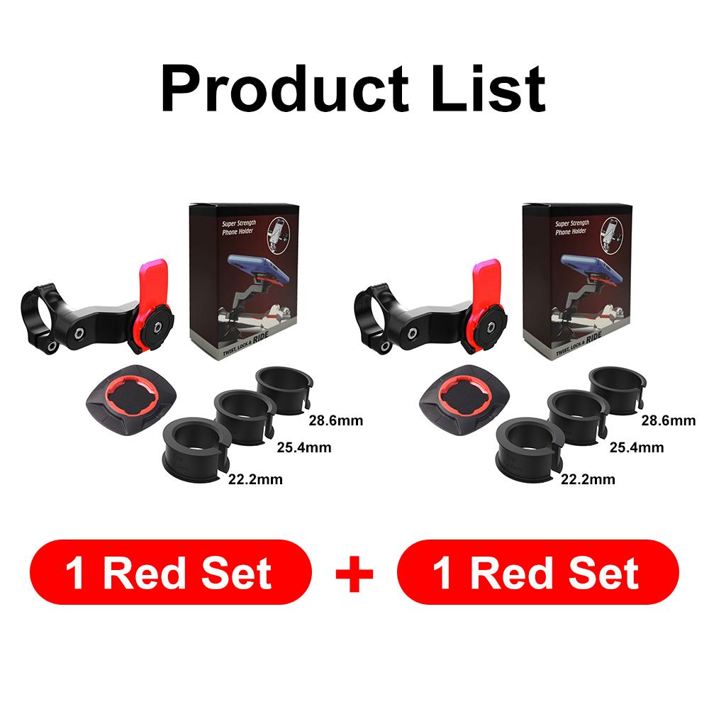 QUAD-LOCK Мотоциклетный Велосипедный Держатель для Телефона Подставка Велосипедный Держатель для Телефона Велосипедный Держатель Вращающийся на 360° Поддержка Навигации Защитный Кронштейн