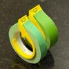 Plastic Tape Roll Clip Handheld Tape Dispenser For Standard Masking Tape Rolls Compact Design Homes Decors Accessories