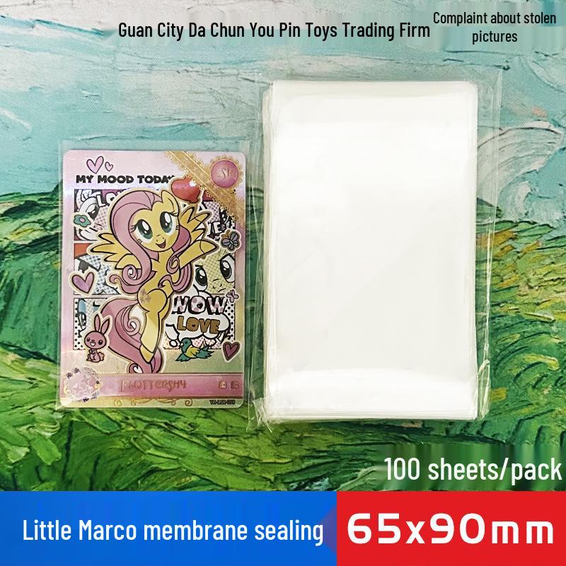 My Little Pony 4th Gen Transparent Trading Cards: Rainbow Pack with UR Twilight Sparkle