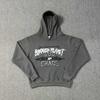 Broken Planet Streetwear Hoodie Set With 3D Puff Print Loose Fit Cotton Sweatshirt Men