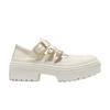 Converse  Chuck Taylor All Star Lugged Heel Mary Jane Platform Low Egret Gold Women Sneakers Cream A10617C