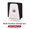 For Alfa Romeo Car Multi-functional ONDS Storage Box Cards Phone Key Pocket Self Adhesive For Alfa Romeo 159 Giulietta Giulia 147 Mit