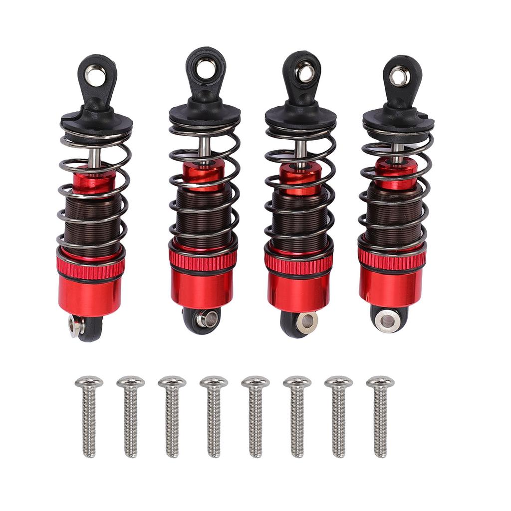 RC Car Shock Absorbers Kit 62mm Absorbing Vibration Aluminium Alloy Shock Absorber Damper Set for 1 10 RC Crawler