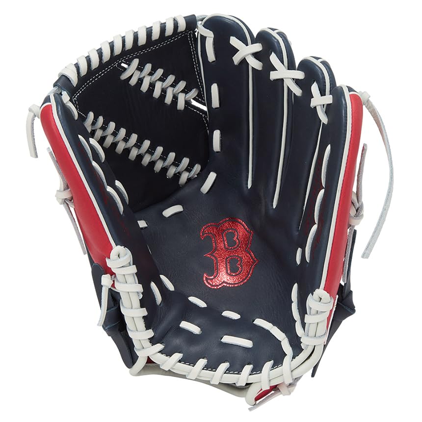 Rawlings Baseball HYPER TECH MLB TEAM Red Throw Glove, Softball, GR5HTMA15W, Sox, Pitcher's Glove, 11.75 inches, Right-Handed