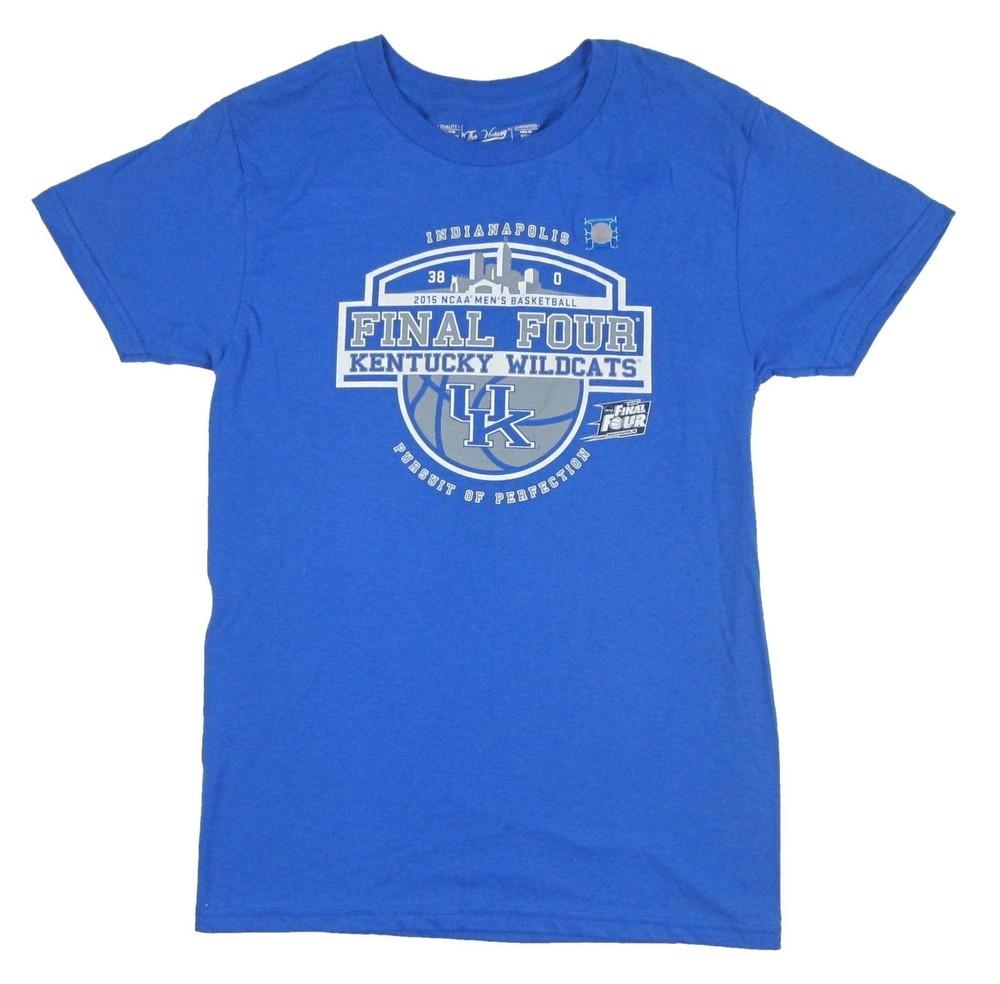 The Victory - Final Four Kentucky Wildcats Blue T-Shirt - Sizes: XL 2XL Unisex T-Shirt L