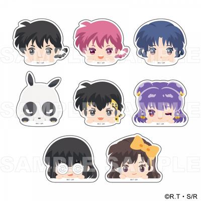 Ranma 1 2 Tv Anime Ranma 1 2  Chokotte  Trading Stickers 1box 8pcs