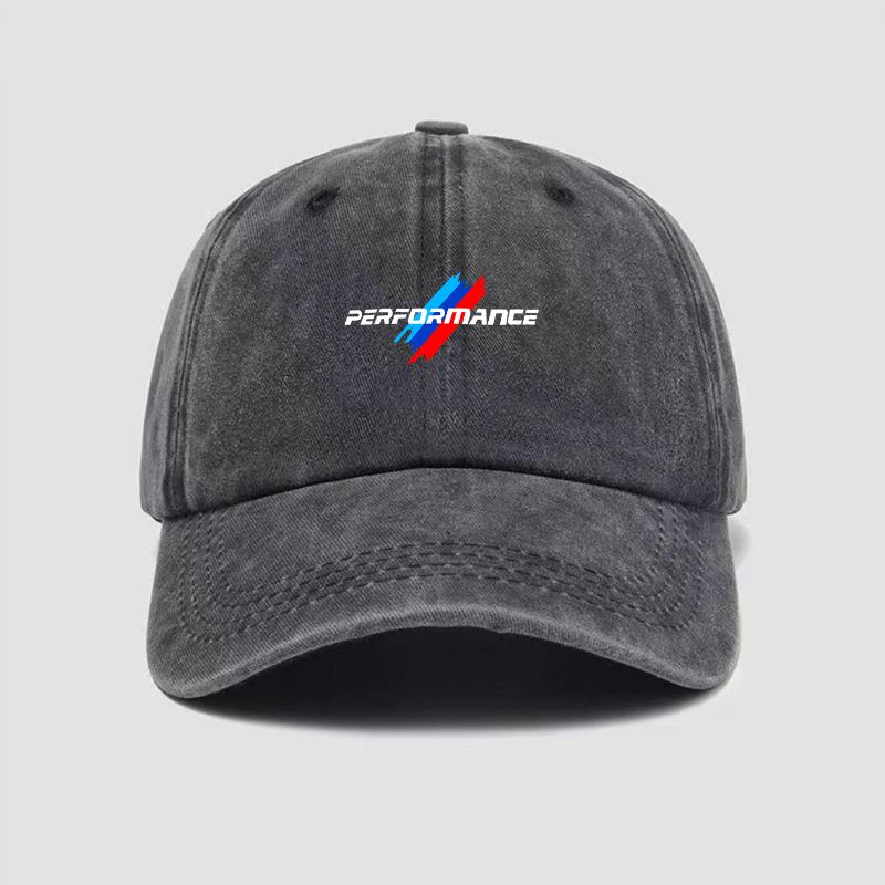 Fashion Car Baseball Cap Visor Sun Hat Unisex Adjustable Sunscreen Hat For BMW Performance E46 E39 E60 F10 F20 F30 F15 F16
