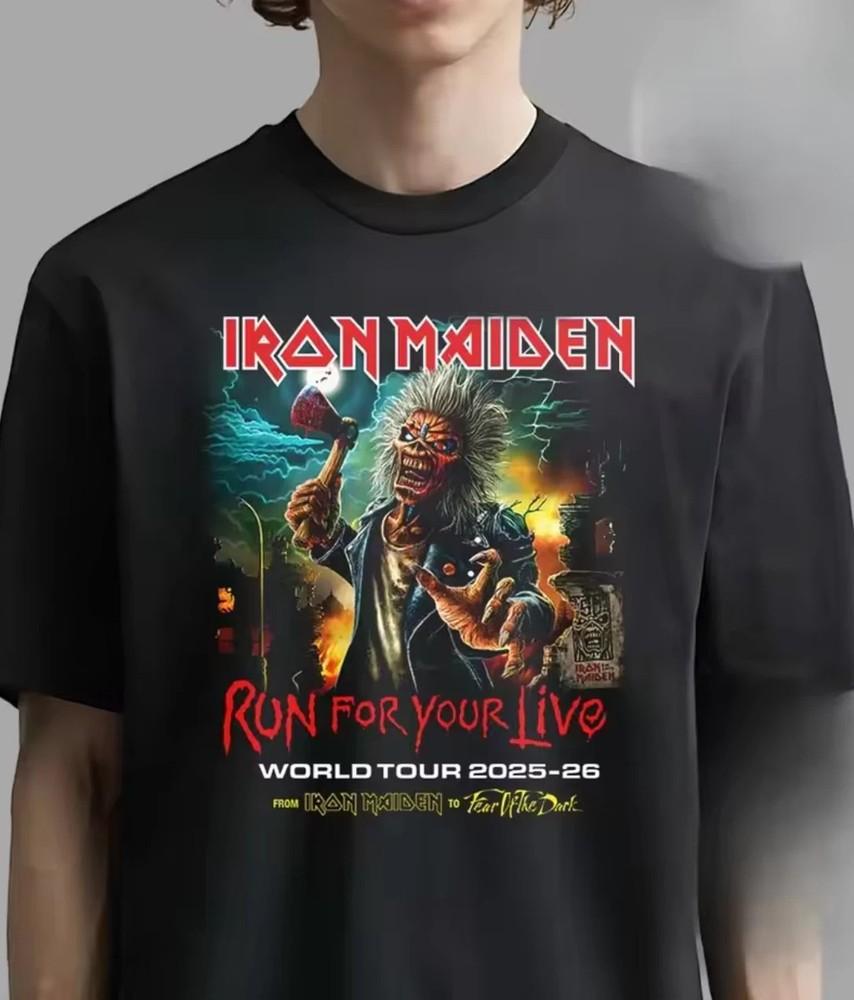 

Run For Your Lives World Tour Reprint Black Unisex Fan Tee S-4XL Unisex T-Shirt XL