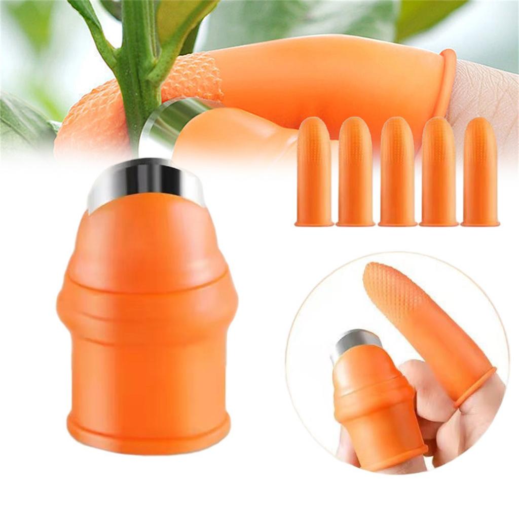 Fruit And Vegetable Picking Potted Plants Pruning Silicone Thumb Portable Gardening Tools