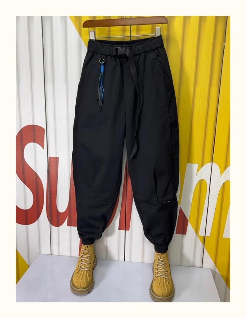 Men's Fashionable Stretch Workwear Pants - Trendy Casual Leggings for Spring and Autumn