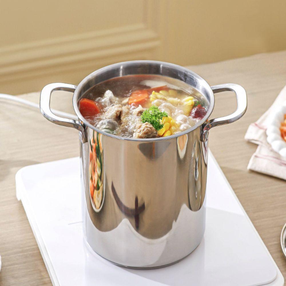 With Basket Tempura Fryer 304 Stainless Steel Oil Frying Pot Practical Stew Pot  Dormitory