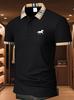 Herren-Poloshirts - Kurzarm & Kragen, Herren-Arbeitshemd für Business Casual Sommermode Tägliche Kleidung