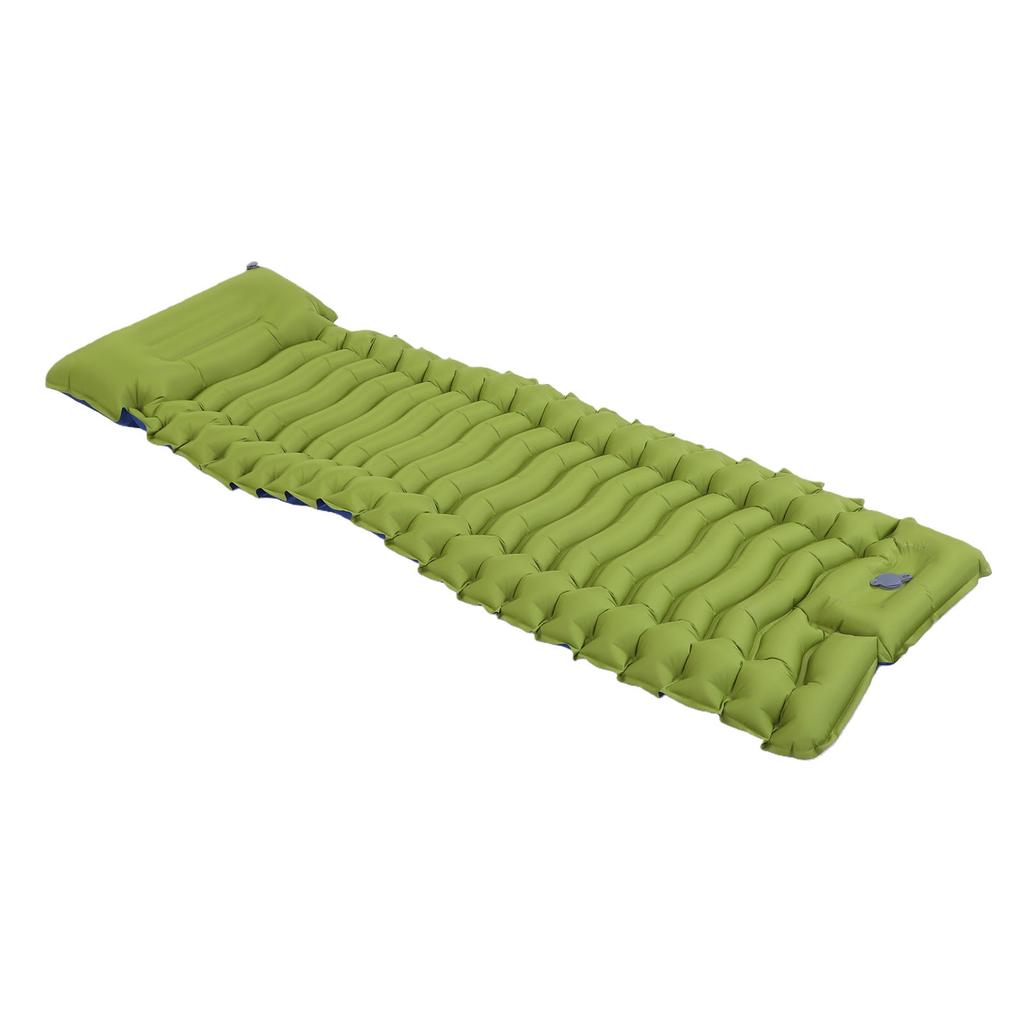 Camping Sleeping Pad with Built in Pillow Foot Pump TPU Thick Self Inflating Sleeping Pad for Hiking Backpacking