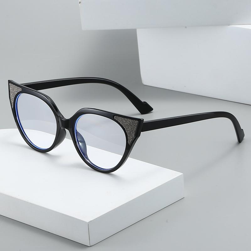 Anti-blue Light Glasses Exquisite Sexy Cat Eye Eyewear Women Men Fashion Sweet Eyeglasses Blue Light Blocking Man Lady Eyeglas