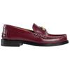 Gucci Double G Leather Loafers Women's Red 816333 17X00 6207