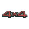 DSYCAR 1 st 3D Metall 4X4 Fyrhjulsdrift Bil Klistermärke Emblem