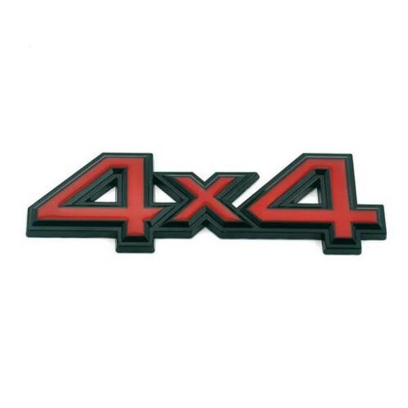 DSYCAR 1 st 3D Metall 4X4 Fyrhjulsdrift Bil Klistermärke Emblem