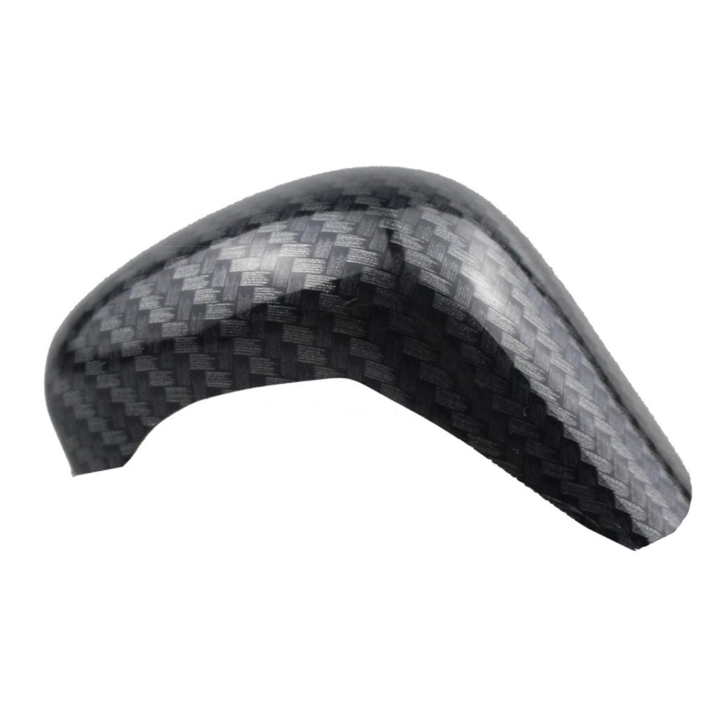 Carbon Fiber Auto Schalthebel Schaltknauf Abdeckung ABS Dekoration Trim für MG ZS 2017 - 2020 EV MG6