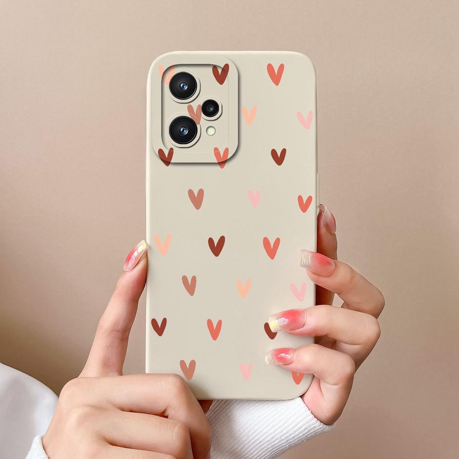 For OPPO Realme 9 Pro Plus 5G Case Cool Girl Cartoons Liquid Silicone Shell For Realme9 9Pro Plus 5G New Design Shockproof Funda