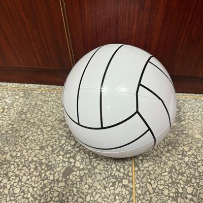Pelota de Playa Inflable de PVC Bola Colorida Engrosada con Purpurina Balón Deportivo Fútbol Voleibol Béisbol Inflable de Seis Paneles Color