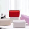 Zipper Makeup Bag Travel PU Leather Women's Cosmetic Bag Toiletry Storage Pouch Organizer Toiletry Bag Women Water-Resistant