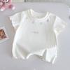 Girls Summer Short Sleeve T Shirt With Bow Tie Baby Versatile Base Layer Top Trendy Casual Tee For Kids