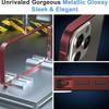 Metal Magnetic Privacy Phone Case For Iphone 17 16 15 14 13 12 11 Pro Max Plus XS 8 7 Anti-Peep Tempered Glass Lens  Protection