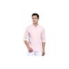 Dennis Lingo Men' Cotton Solid Casual Shirt (Cc201_Pink_Xl)