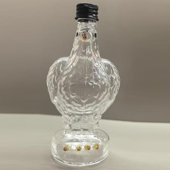 Karafka do wina Orzeł Szklana butelka na alkohol Orzeł Długoterminowe zachowanie smaku Elegancka ozdobna butelka Unikalny prezent dla mężczyzn Taty Męża