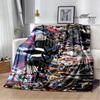 3D game tekken8 Printed blankets picnic blanket Warm blankets Flannel Soft Cozy Blanket Home travel blanket Birthday Gift