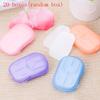 Portable Soap Paper Disposable Soap Paper Flakes Washing Cleaning Hand for Kitchen Toilet Outdoor Travel Camping Hiking