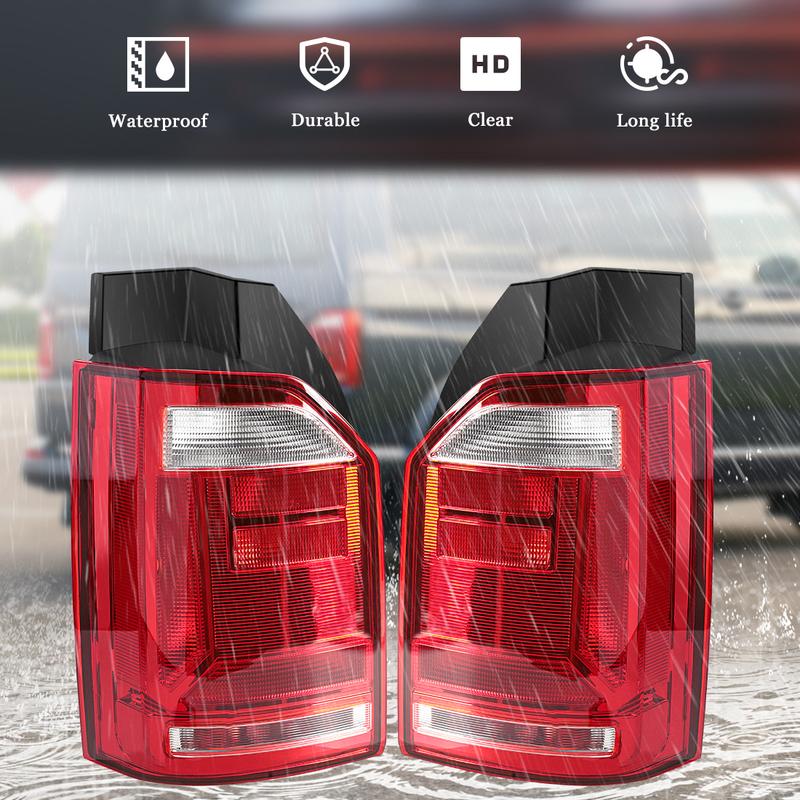 LED zadní světlo pro VW T6 Multivan Transporter 2015 2016 2017 2018 Zadní brzdové světlo Sestava Příslušenství pro auto 12V