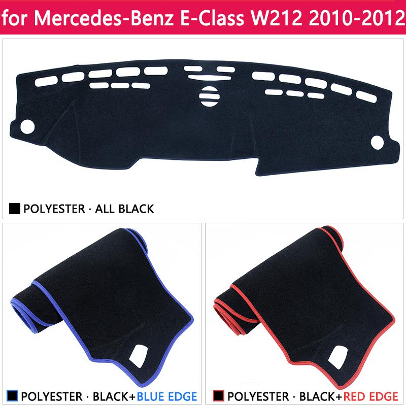 for Mercedes Benz E-Class W212 Anti-Slip Mat Dashboard Cover Pad Sunshade Dashmat Accessories E-Klasse E200 E250 E300 E220d AMG