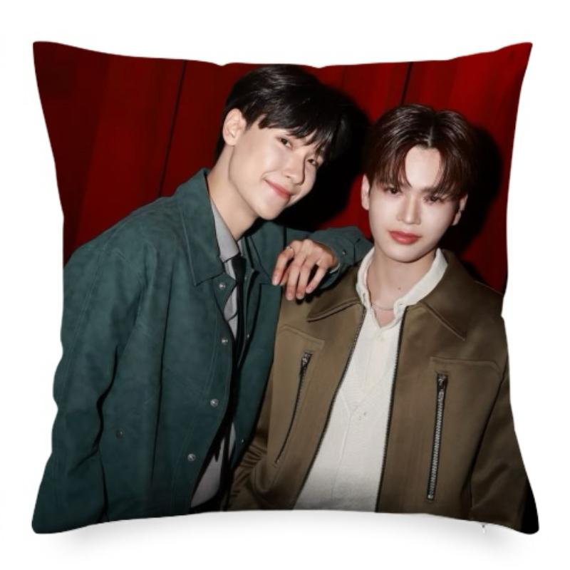 Perthsanta Juniormark Forcebook Double-Sided Printing Pillowcase Thai Tv Perfect 10 Liners Home Sofa Car Decor Cushion Cover
