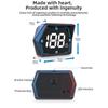 G20 HUD GPS Car Digital Speedometer Head-Up Display Universal Big Font Overspeed Alarm For All Cars Electronic Accessories