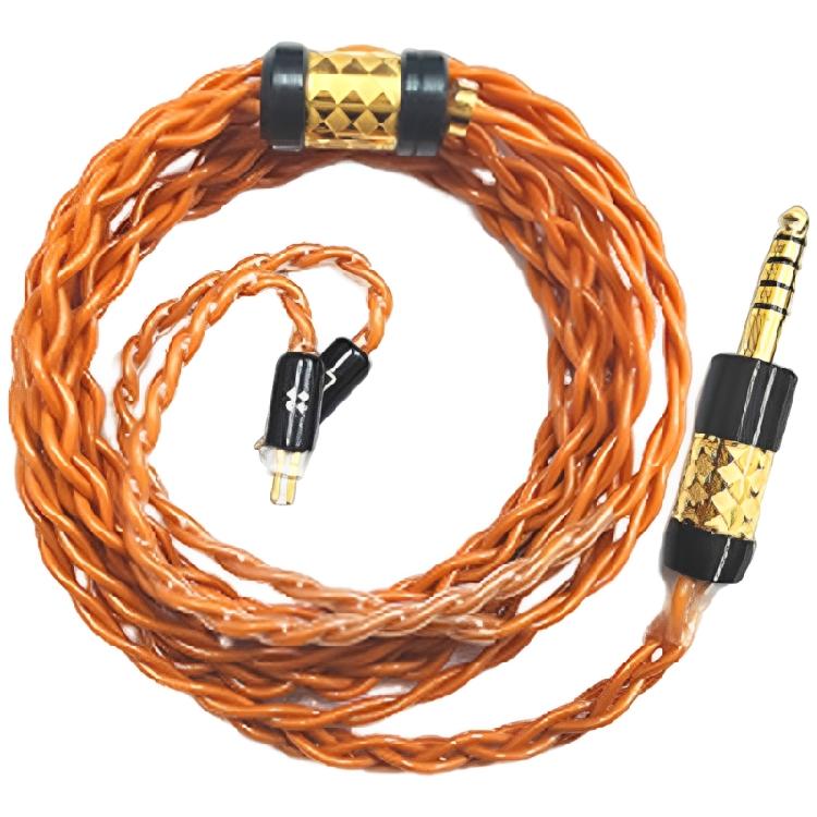 High Purities Silver Plated Balance Cable 3.5/4.4mm 0.78 2Pin Earphone Upgraded Cable Line 120CM Long