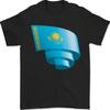 Krause Kazakhstan Flag Kazakh Day FuBall Men's T-Shirt 100% Cotton