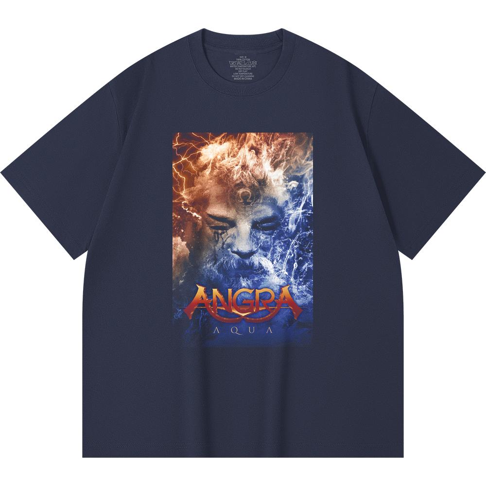 T-shirt Heavy Metal 100% Cotone 230 Gsm Stampa Band Rock Musica Popolare Unisex T-shirt Pesante in Cotone