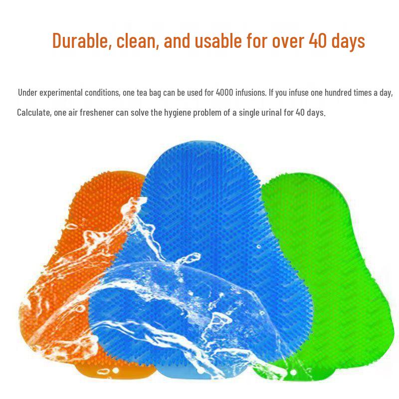 Plum Blossom Urinal Deodorizer & Anti-Splash Screen